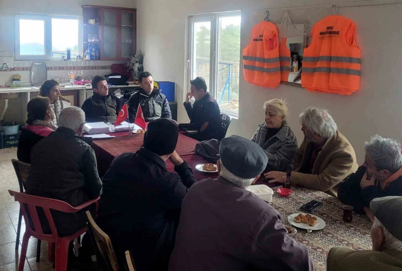 Ula’da orman yangınlarına karşı bilinçlendirme toplantısı
