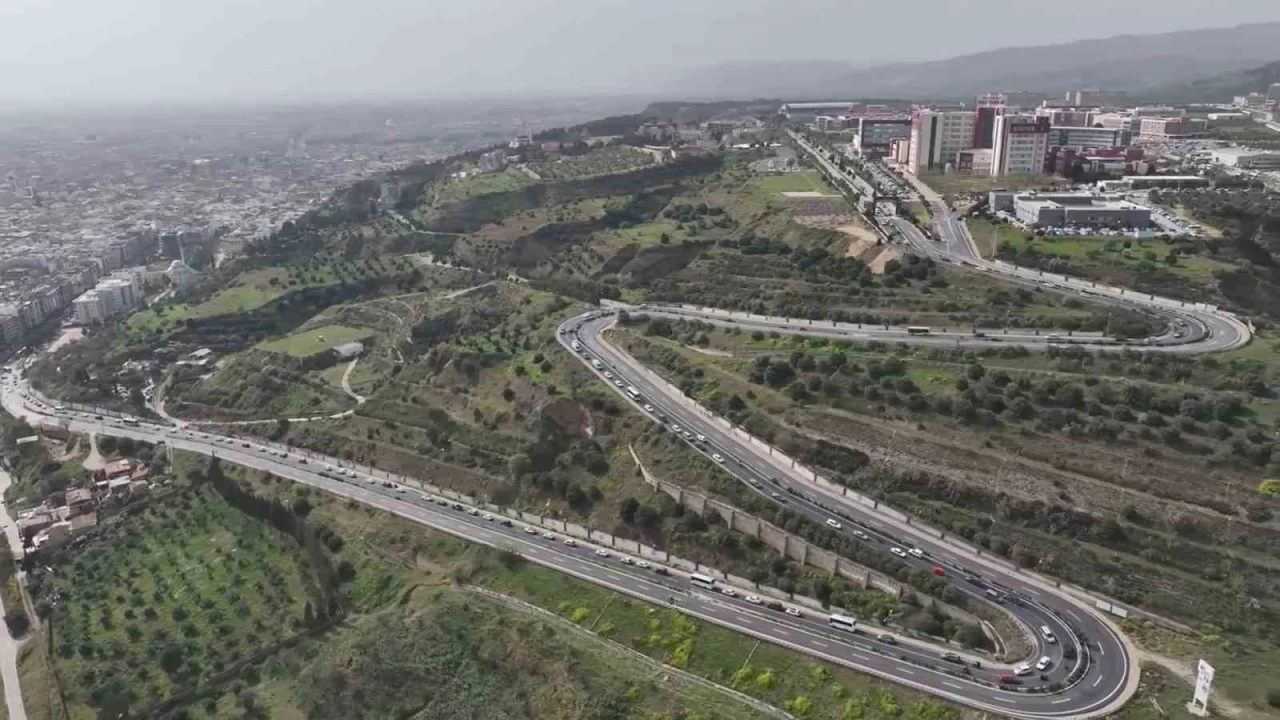 Üniversite hastanesi yolunda çalışma tamamlandı
