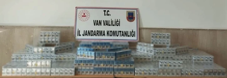 Van’da 11 bin 972 paket kaçak sigara ele geçirildi
