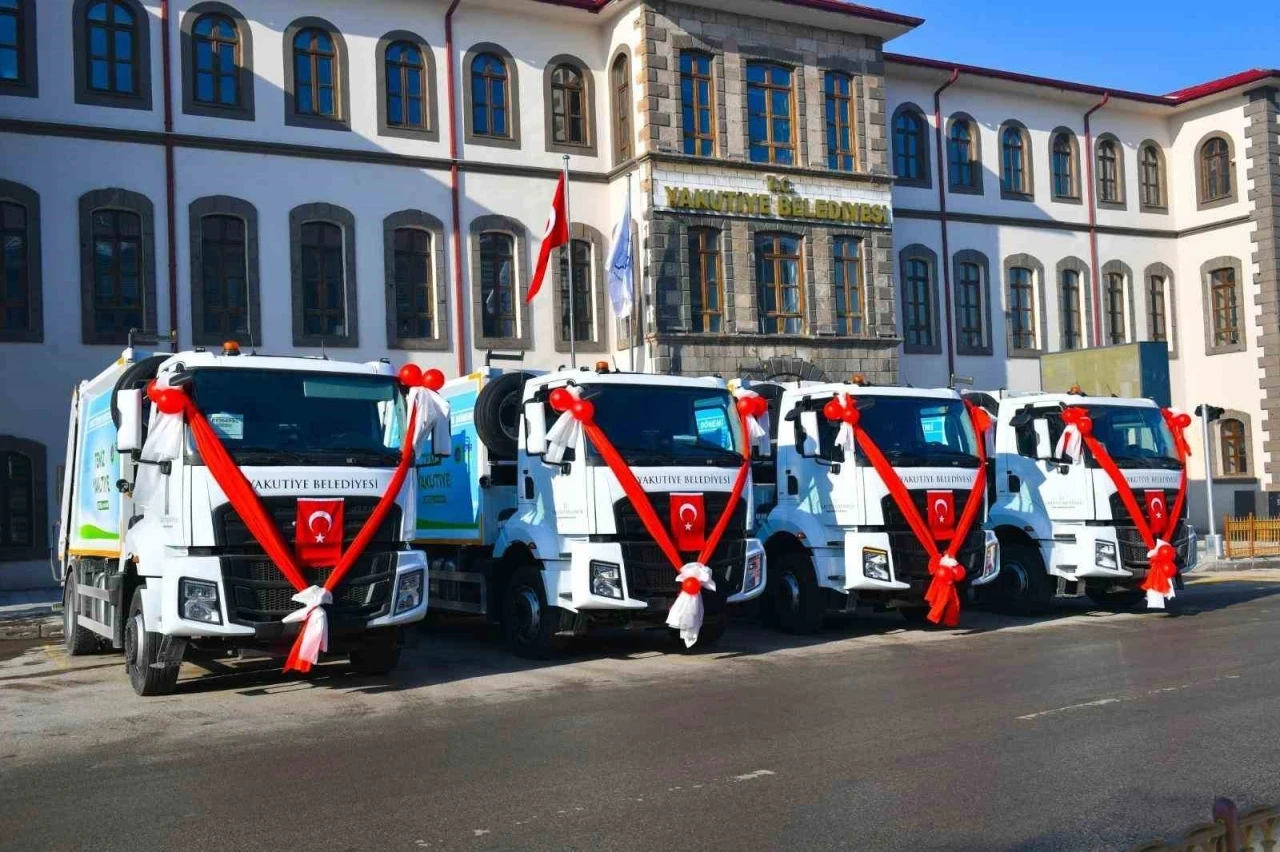 Yakutiye Belediyesi araç filosunu genişletti
