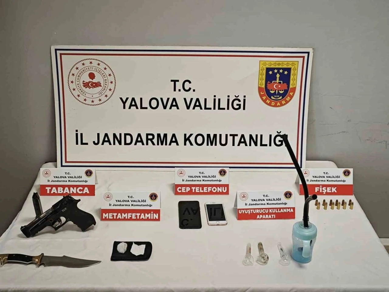 Yalova’da uyuşturucu operasyonunu: 1 tutuklama
