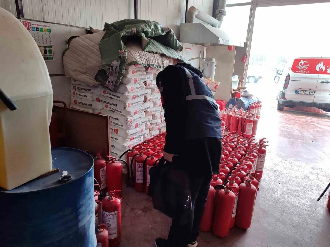 Yangın tüpü satan iş yerlerine yönelik fiyat denetimi
