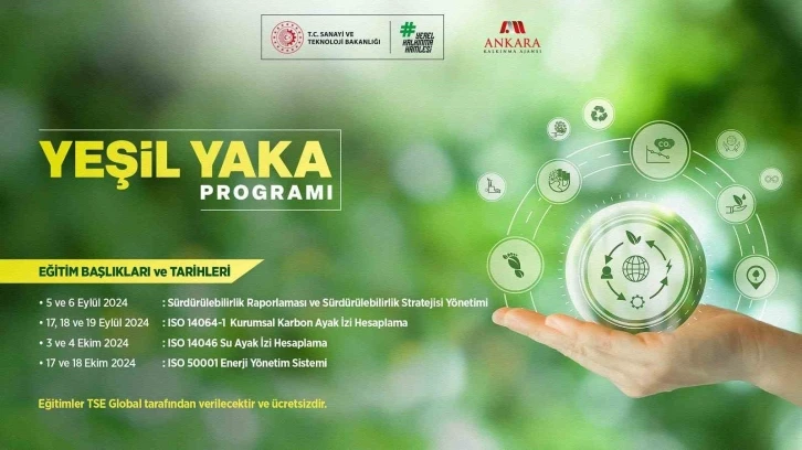 Yeşil Yaka Programı başvuruları açıldı
