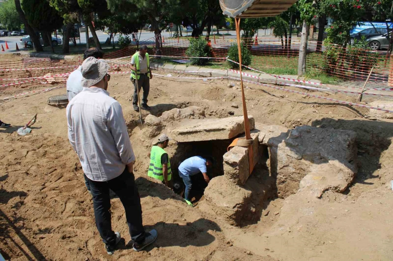 Yol çalışmasına Romalılar ’taş koydu’
