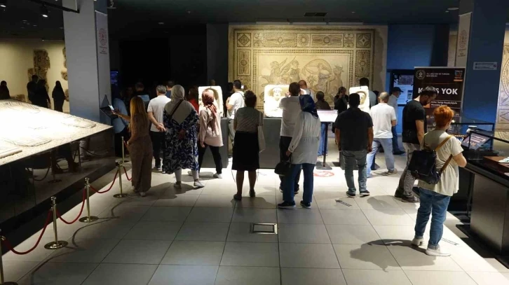 Zeugma Mozaik Müzesi, festival için Gaziantep’e gelenlerin akınına uğruyor
