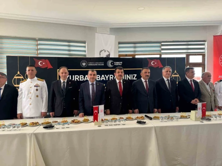 Zonguldak protokolü bayramlaştı
