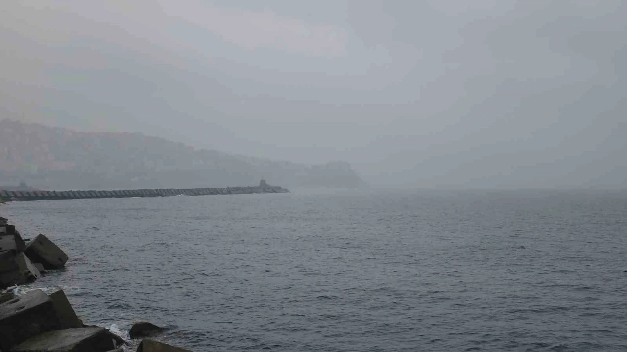 Zonguldak’ta sis etkili oldu
