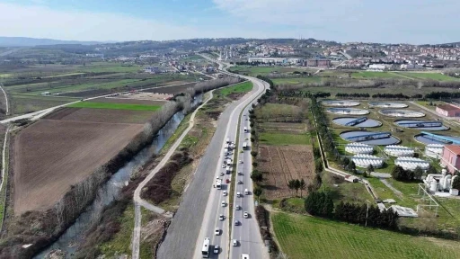 1 milyarlık yatırımın 6 kilometrelik bölüm tamamlandı
