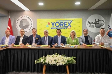 13. YÖREX Danışma Kurulu toplandı
