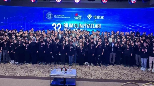 32. Bilim Olimpiyatları Ödül Töreni, ANFAŞ’ta düzenlendi
