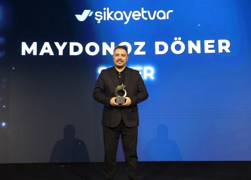 A.C.E Awards 2025’te Maydonoz Döner’e müşteri memnuniyeti ödülü
