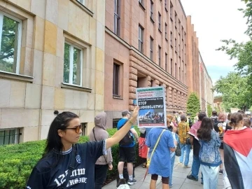 ABD Dışişleri Bakanı Blinken’a Varşova’da &quot;Gazze&quot; protestosu
