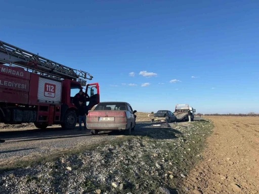 Afyonkarahisar’da kaza 3 yaralı
