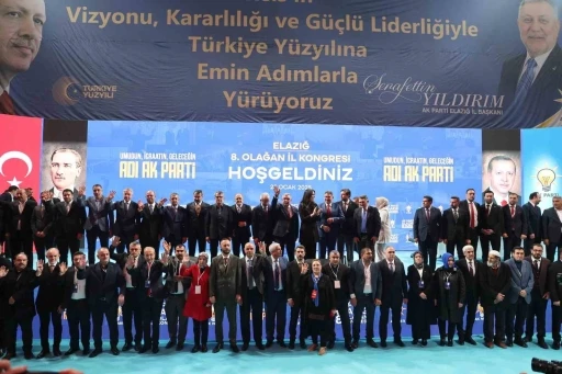 AK Parti Elazığ’da kongre heyecanı
