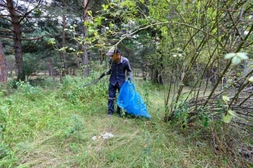 Akdağmadeni’nde ormanlık alanlar temizleniyor
