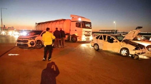 Aksaray’da otomobil ile cip çarpıştı: 1 yaralı
