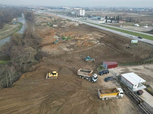 Akyazı Kızılelma Millet Bahçesi’nde çalışmalar başladı
