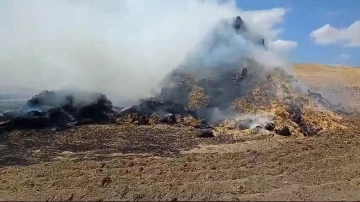 Alaca’da korkutan yangın
