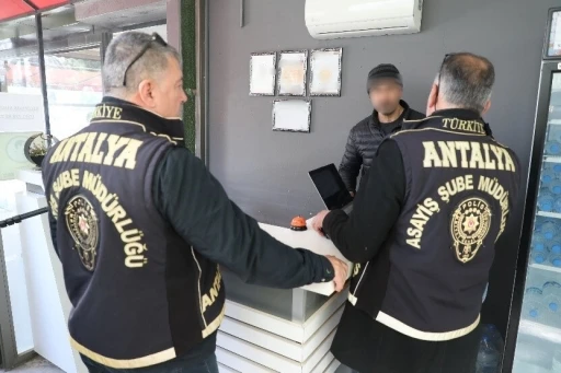 Antalya’da son bir haftada 201 şüpheli tutuklandı
