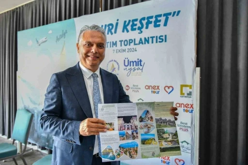 Antalya’dan &quot;Şehrini Keşfet&quot; projesiyle turizmi 12 aya yayma hamlesi
