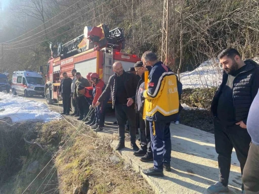 Artvin’de dereye düşen vatandaş kurtarıldı
