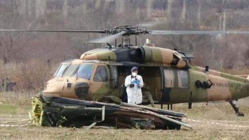 Askeri Helikopter Kazasında 6 Şehit