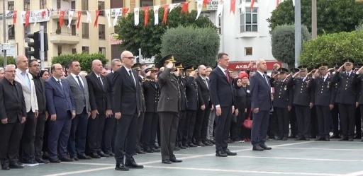 Atatürk, Alanya’da da anıldı
