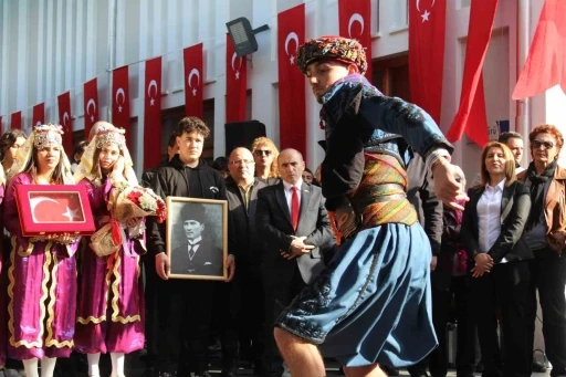 Atatürk’ün Aydın’a gelişi törenle kutlandı
