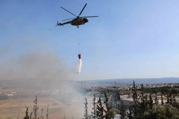 Aydın’da çıkan yangın ekipleri harekete geçirdi
