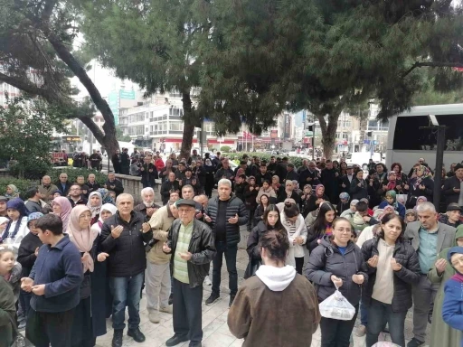 Aydın’da umreciler dualarla uğurlandı
