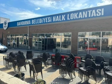 Bandırma Belediyesi Halk Lokantasını Açıyor
