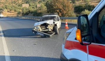 Direksiyon Hakimiyetini Kaybeden Sürücü Yaralandı