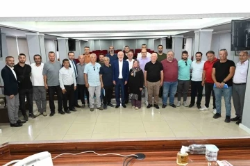 Başkan Başdeğirmen, amatör spor kulüp başkanlarıyla bir araya geldi
