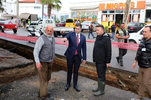 Başkan Mandalinci Saha Ziyareti Gerçekleştirdi