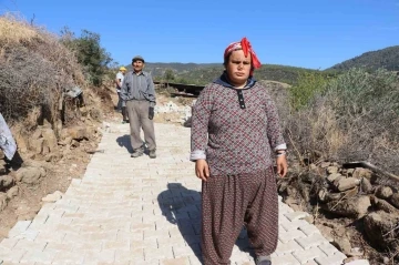 Başkan Tetik engelli Emine’nin yol sorununa duyarsız kalmadı
