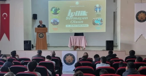 Bayburt’ta İyilik Haftası kutlandı
