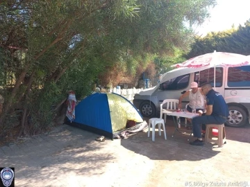 Bodrum’da Çadır ve Karavan Denetimleri Sıkılaşıyor