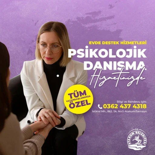 Belediyeden ’psikolojik danışmanlık’ desteği
