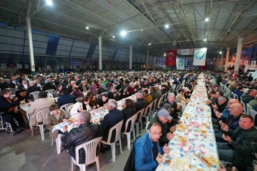 Bereket Sofrası Saruhanlı’da kuruldu
