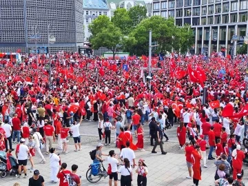 Berlin’de Türkiye coşkusu
