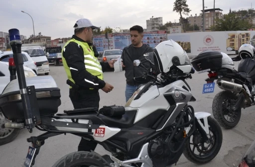 Besni’de şok trafik uygulaması
