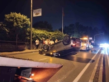 Beykoz’da trafik kazası: 1 yaralı
