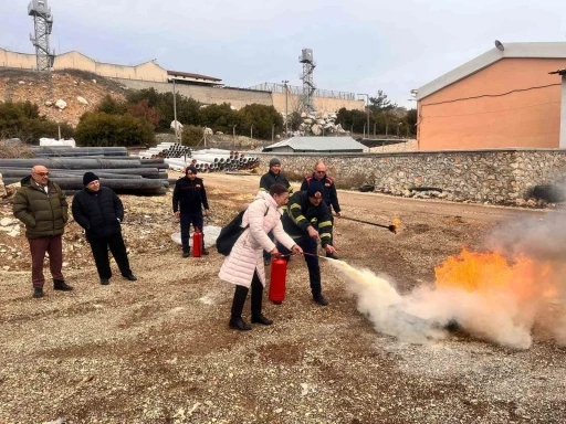 Bilecik Denetimli Serbestlik Müdürlüğünde yangın tatbikatı
