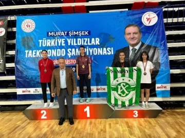 Bilecikli taekwondo sporcusundan Türkiye 3’üncülüğü
