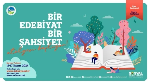 ‘Bir Edebiyat Bir Şahsiyet’ atölyesi öğrencilere kapılarını açıyor
