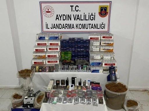 Bir milyon TL değerinde kaçak tütün ele geçirildi
