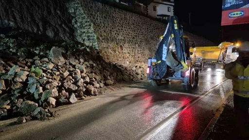 Bodrum’da İstinat Duvarı Çöktü