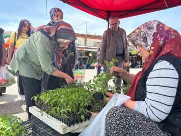 Bolu Belediyesi’nden üreticilere yerli fide desteği
