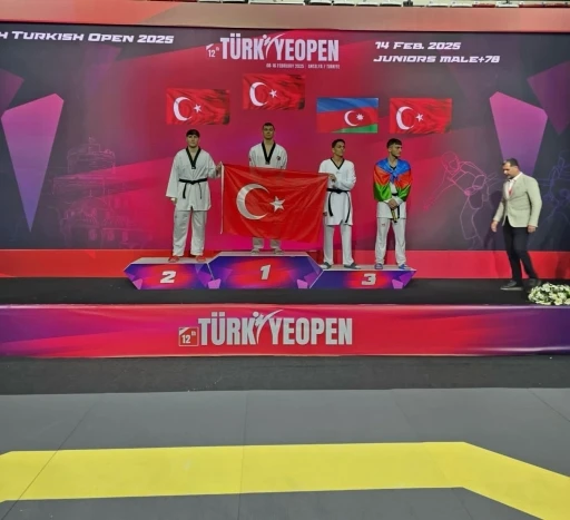 Bolulu genç sporcu Yusuf Efe Mızrak, Türkiye şampiyonu oldu
