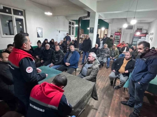 Bozkır’da çiftçilere eğitim verildi
